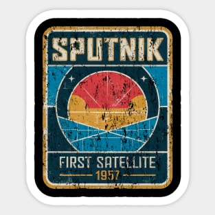 Sputnik: The First Signal from Outer Space Sticker
